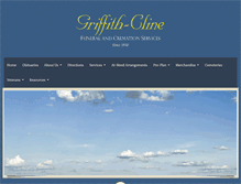 Tablet Screenshot of griffithcline.com